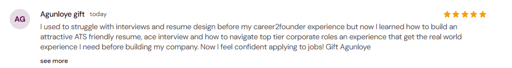 Career Growth Reviews