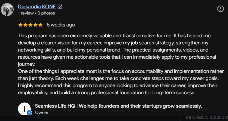 Career Growth Reviews